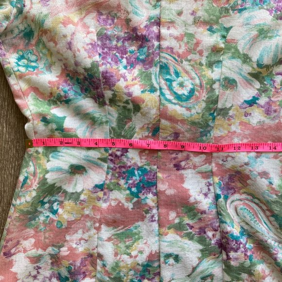 Vintage Judy Knapp Double Button Size S Blazer Top - Picture 7 of 8